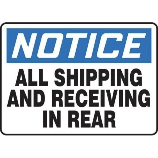 Accuform OSHA NOTICE Safety Sign ALL MVHR810XT MVHR810XT - main